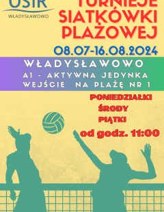 V Turniej Siatkówki Plażowej - Aktywna Jedynka Władysławowo